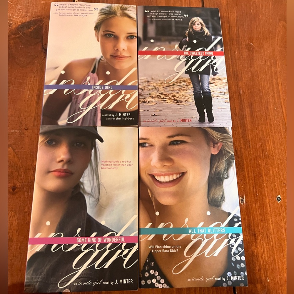 Inside Girl by J. Minter: 4 Books; Teen
